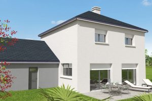 Plan 3D - Maison traditionnelle